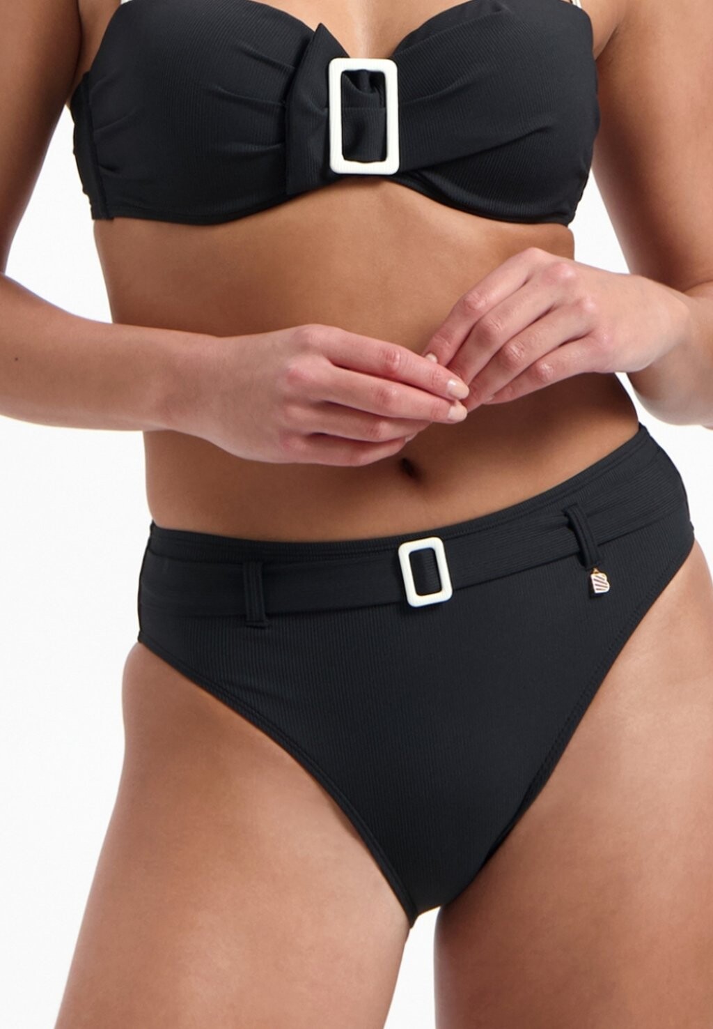 

Плавки бикини HIGH WAIST Beachlife, цвет zwart,wit