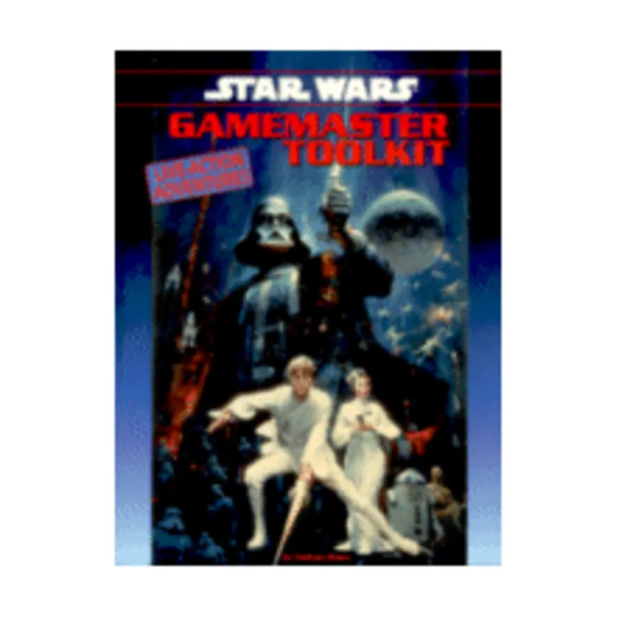 

Live-Action Adventures - Gamemaster Toolkit, Star Wars Roleplaying Game - Adventures & Modules (West End Games), мягкая обложка