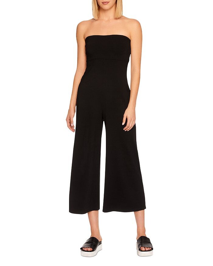 

Укороченный комбинезон с широкими штанинами без бретелек Susana Monaco