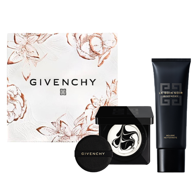 

Givenchy Набор для ухода за кожей Black Essence с очищающим средством для защиты от солнца, очищение и освежение, 30 мл + 125 мл / 12 г + 125 мл