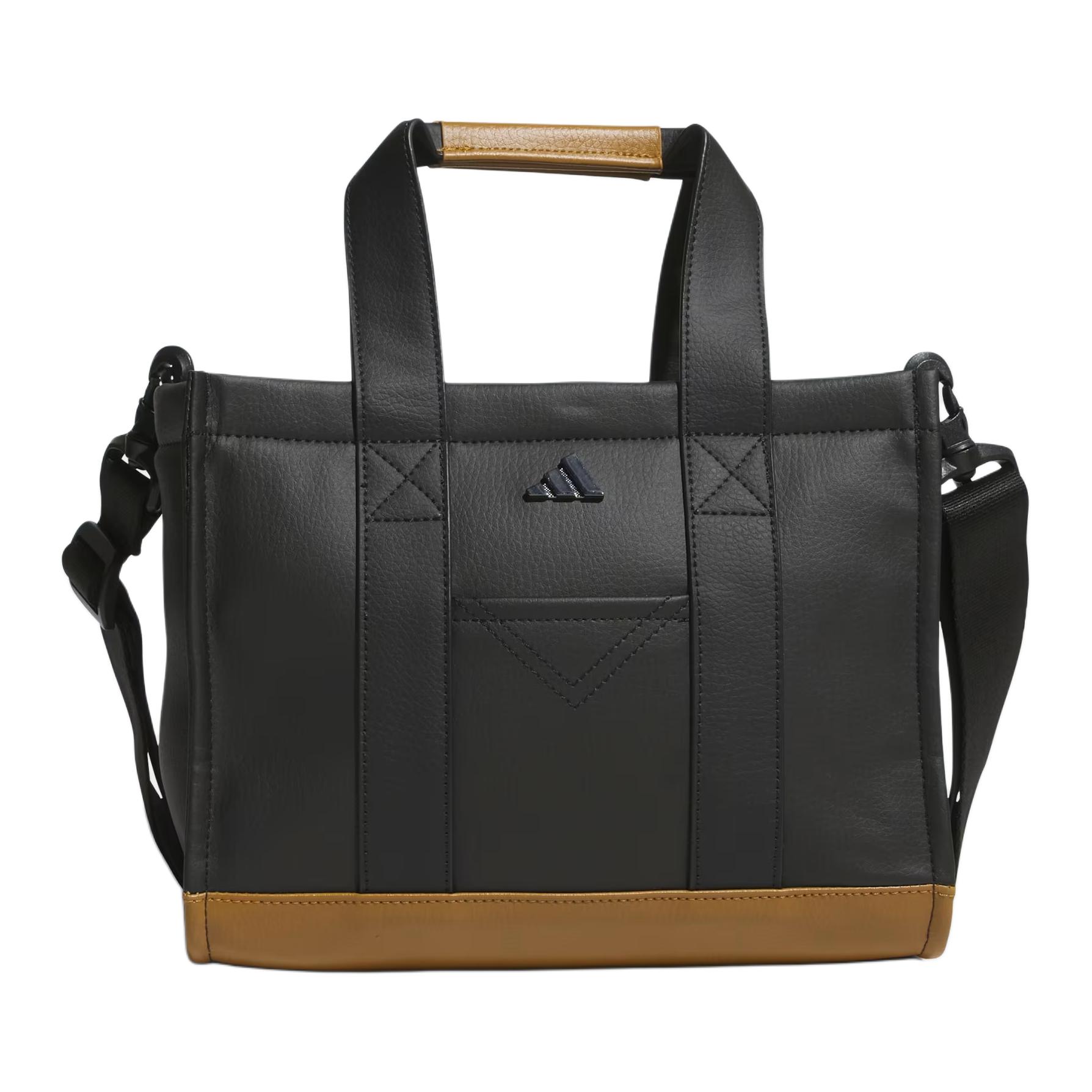 

Adidas Сумка-шоппер из полиуретана, шоппинг-сумка, мужская сумка Black с Bronze