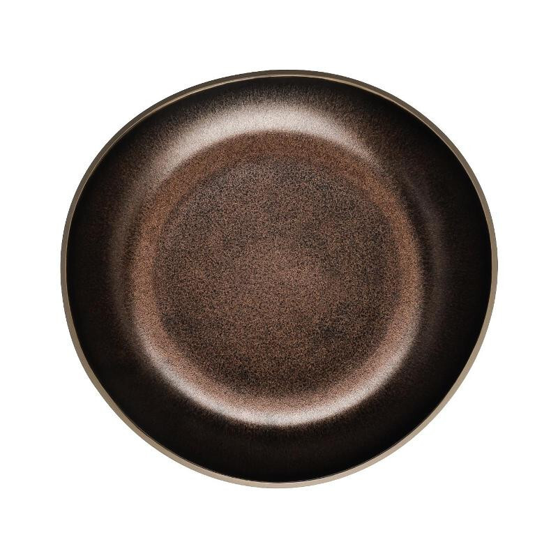 

Junto Bronze - тарелка керамическая глубина 22 см Rosenthal, бронза