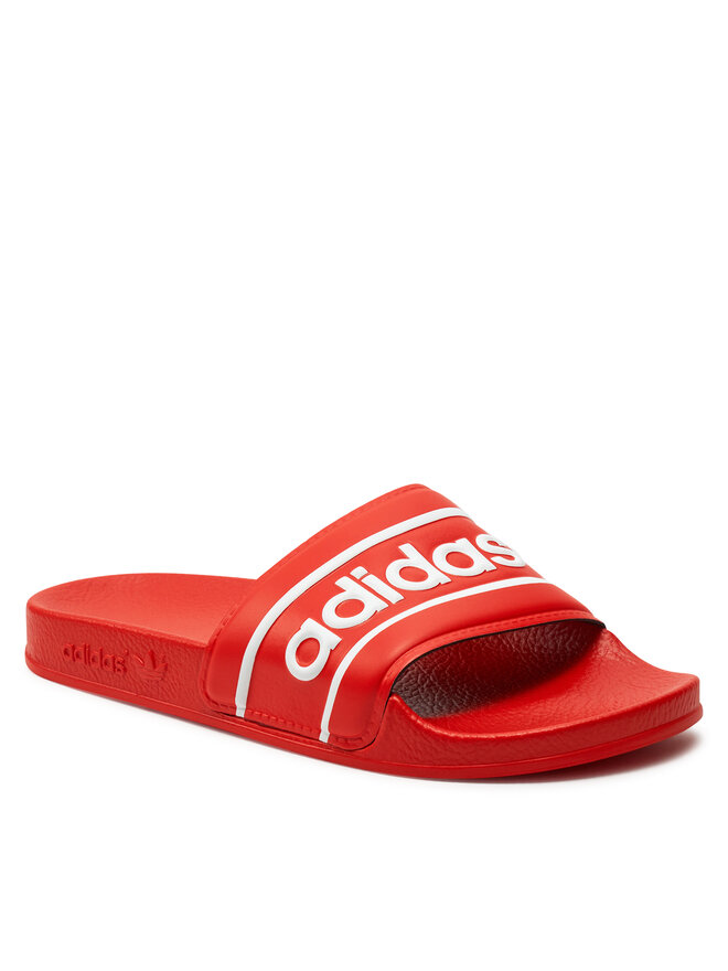 Мюли Adilette ID5796 Adidas, красный — фото 2