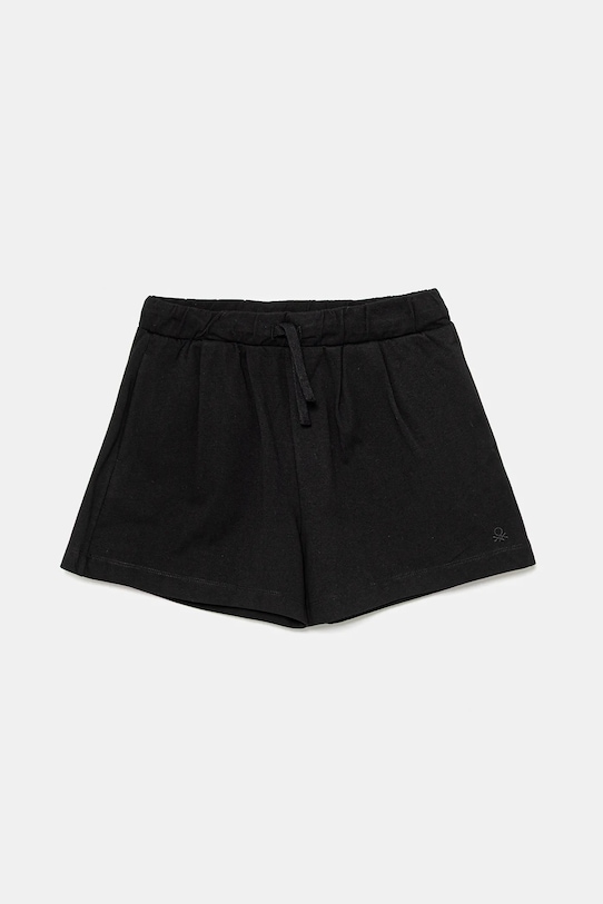 

Хлопковые детские шорты United Colors Of Benetton, черный