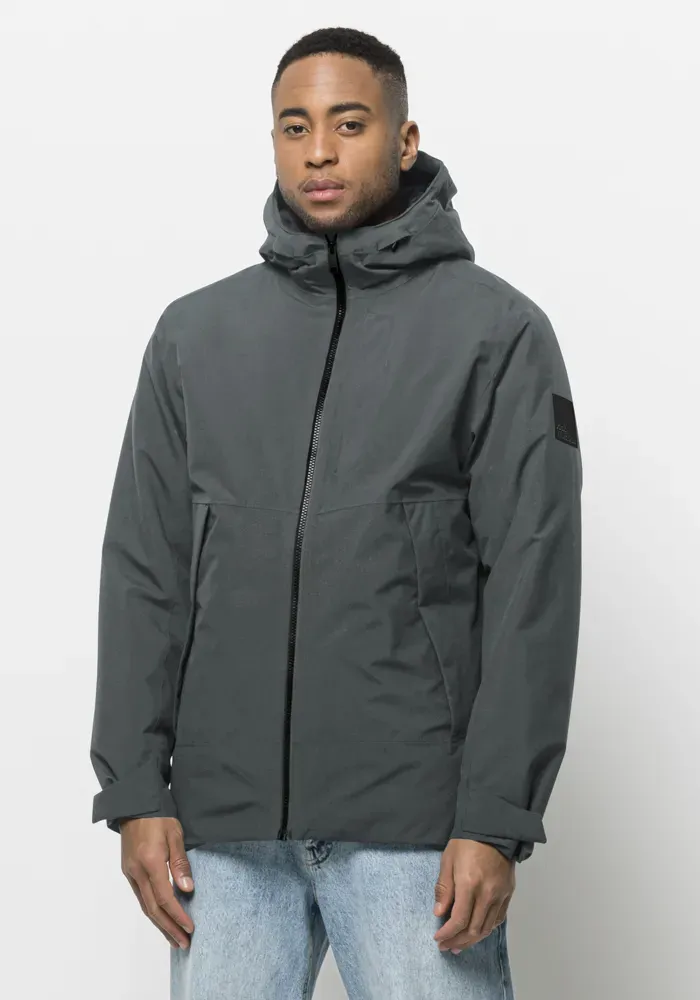 

Зимняя куртка Jack Wolfskin "TEMPELHOF JKT M", с капюшоном, зеленый
