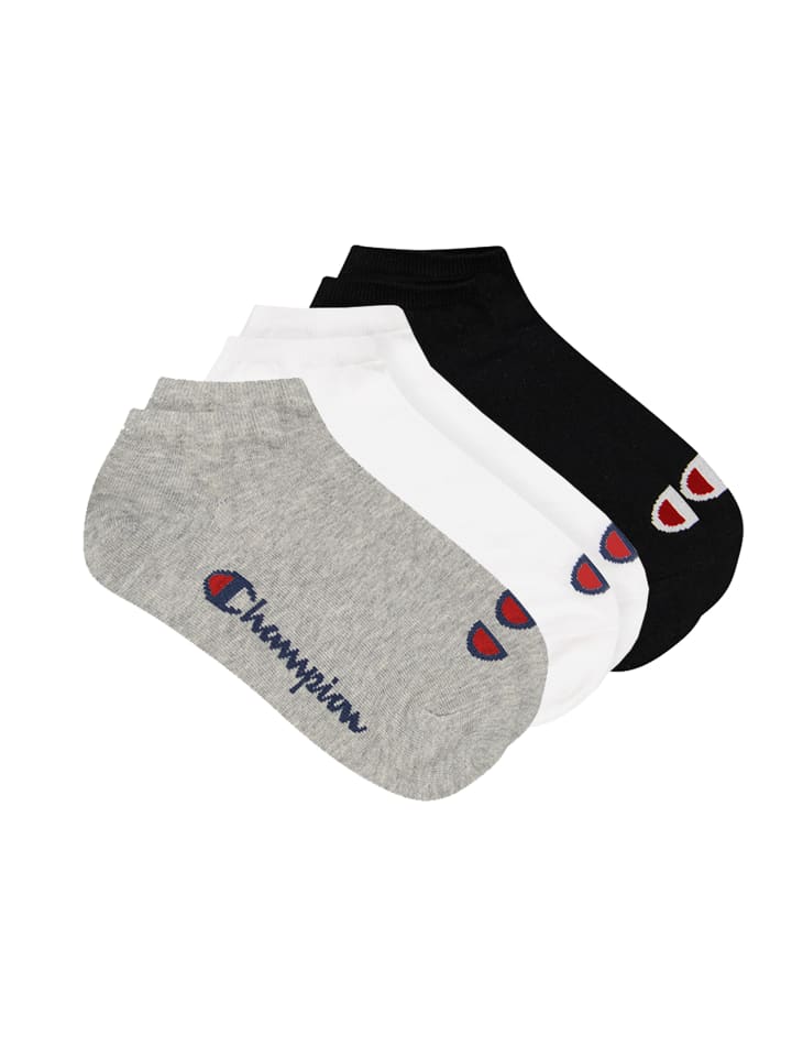 

Носки Champion, цвет 882 - grey/white/black