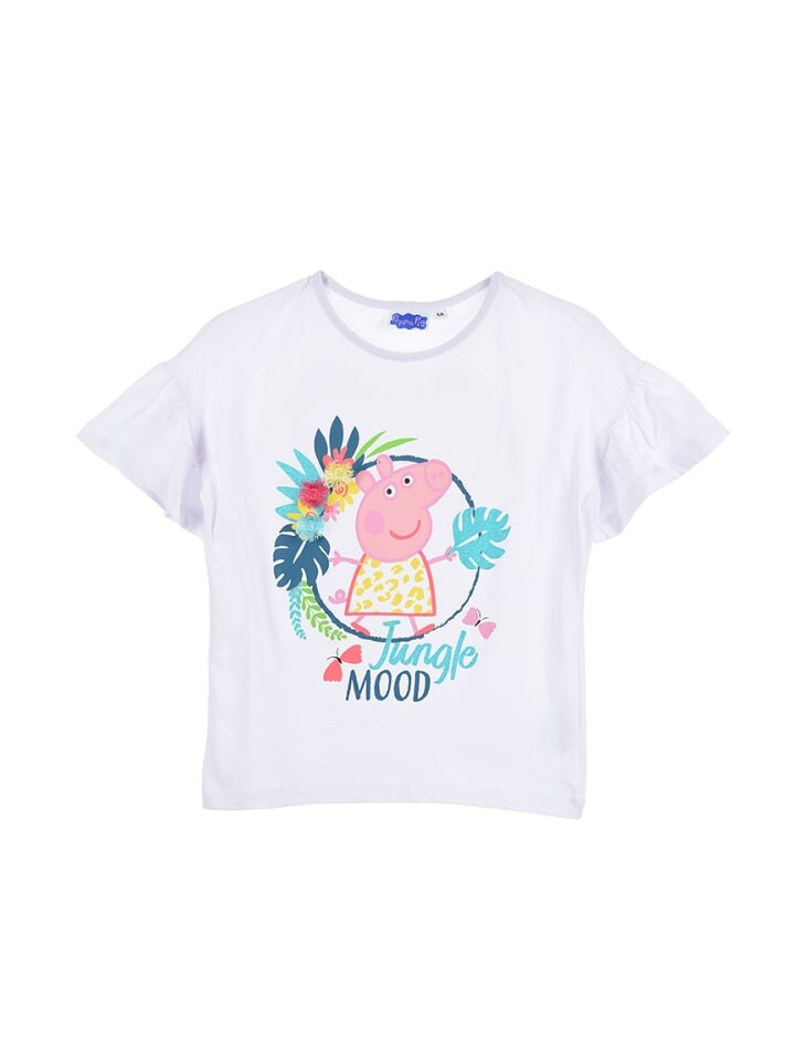 Комбинезон Peppa Pig 2tlg. Outfit: Sommer-Set T-Shirt und Shorts, желтый — фото 2