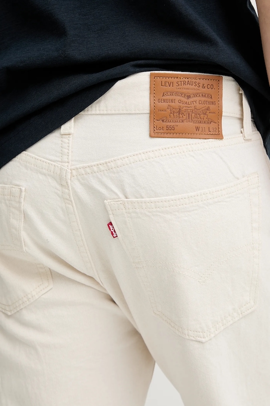 Джинсы 555 Relaxed Straight Levi'S, бежевый — фото 4