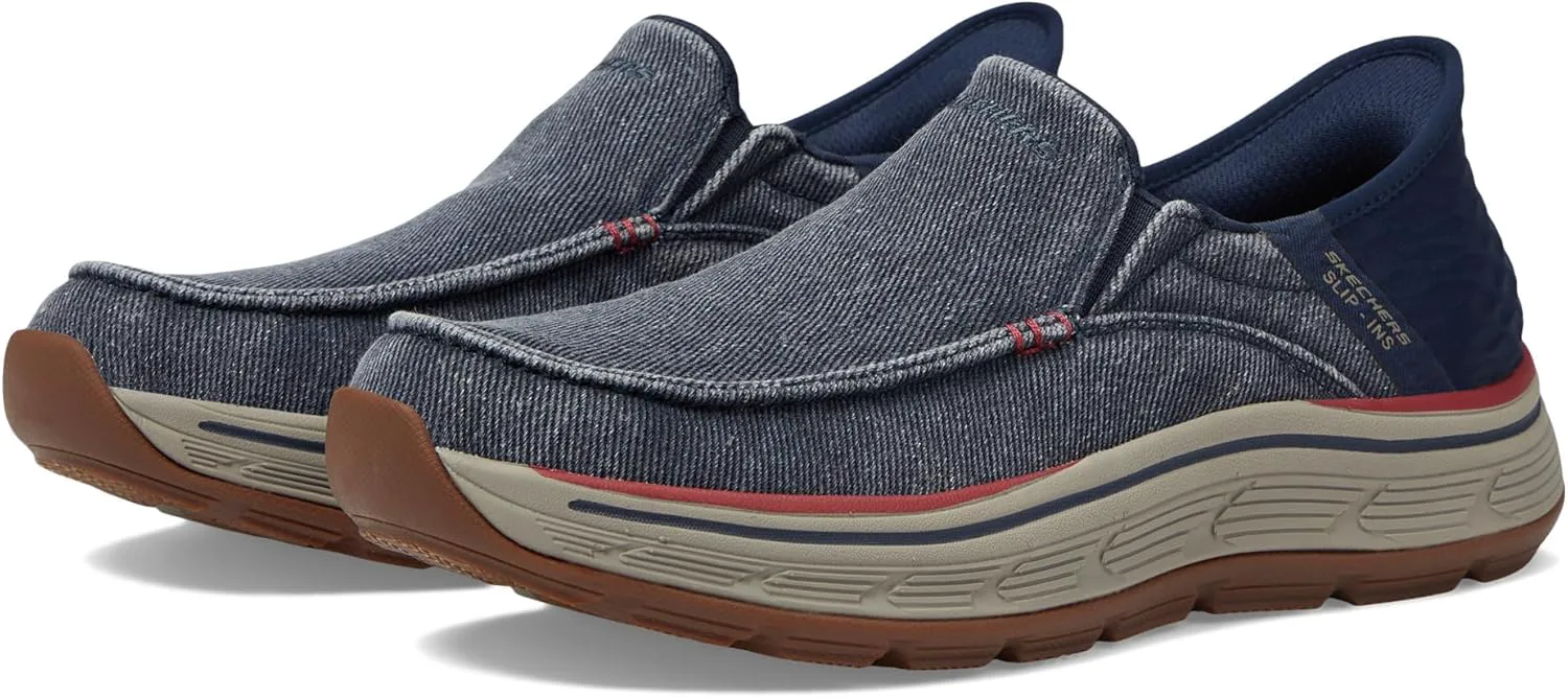 Мужские кроссовки Skechers Remaxed - Fenick, темно-синий — фото 4