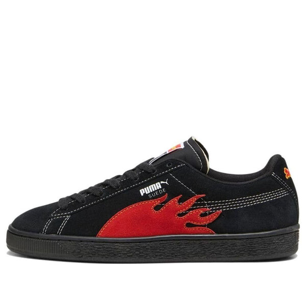 

Кроссовки x butter goods suede classic shoes 'black red' Puma, черный