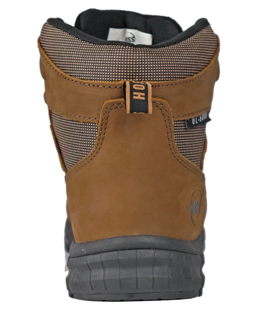 Мужские рабочие ботинки Tikaboo с композитным защитным носком Hoss Boot Company, коричневый — фото 3