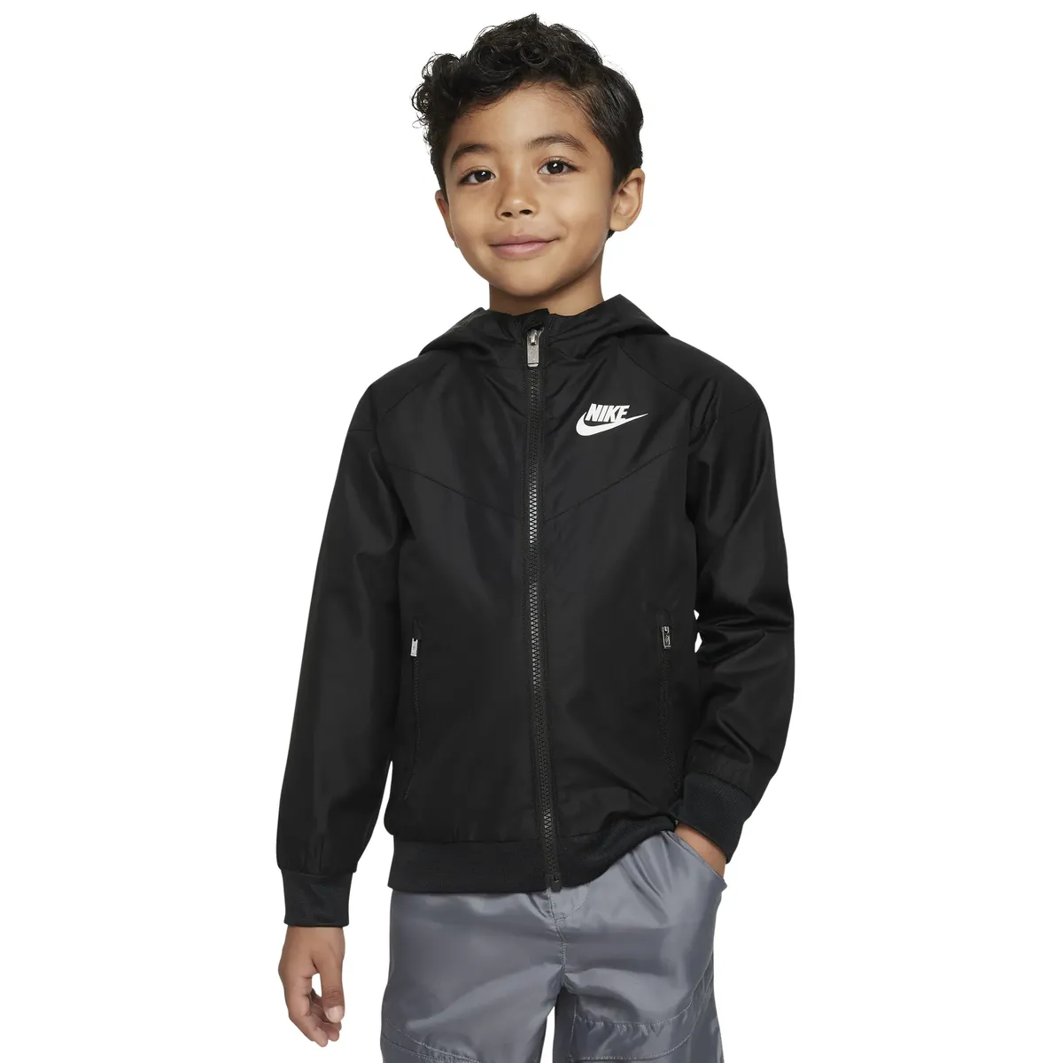 

Ветровка Nike Sportswear с капюшоном, черный