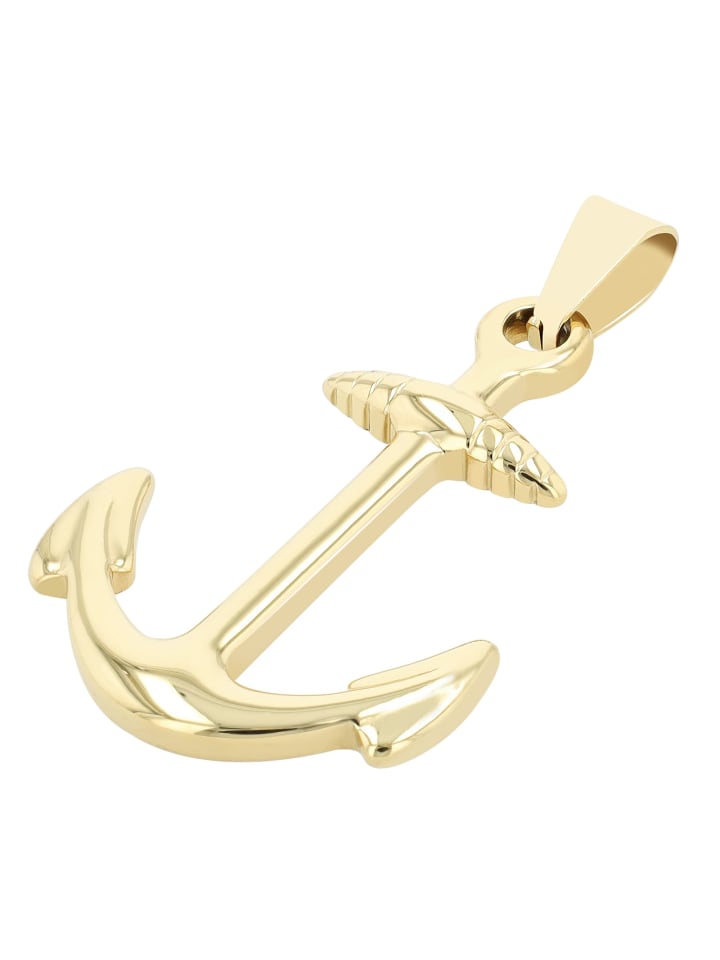 

Adeliás Универсальный кулон из нержавеющей стали в золотом исполнении