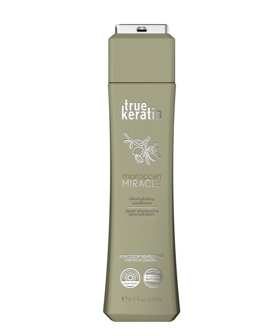 

True Keratin Moroccan Miracle Ultra Shine Hydrating Conditioner - Увлажняющий кондиционер с кератином и аргановым маслом после кератина 250 мл Inna marka