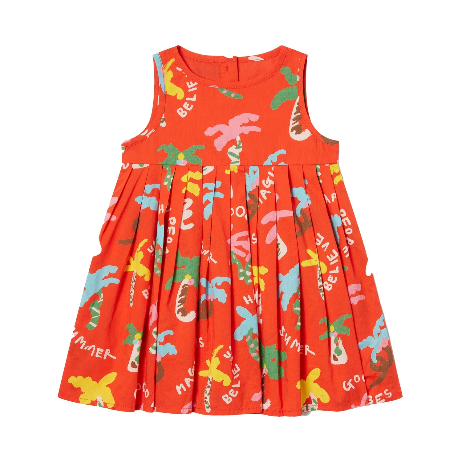 

Летнее платье и шаровары Red Palm Tree Stella McCartney, красный