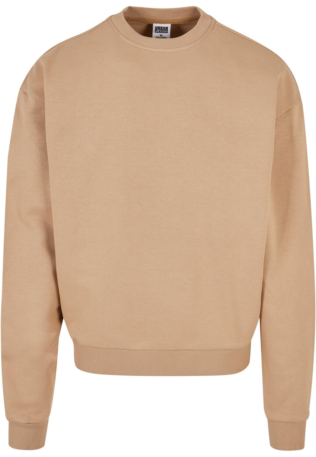 

Толстовка Urban Classics Rundhalsausschnitt, цвет unionbeige
