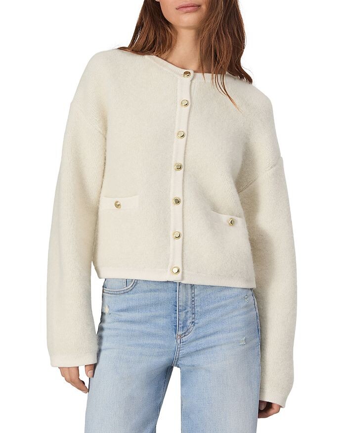 

Кардиган Kaia Bouclé rag &bone rag & bone, слоновая кость/кремовый