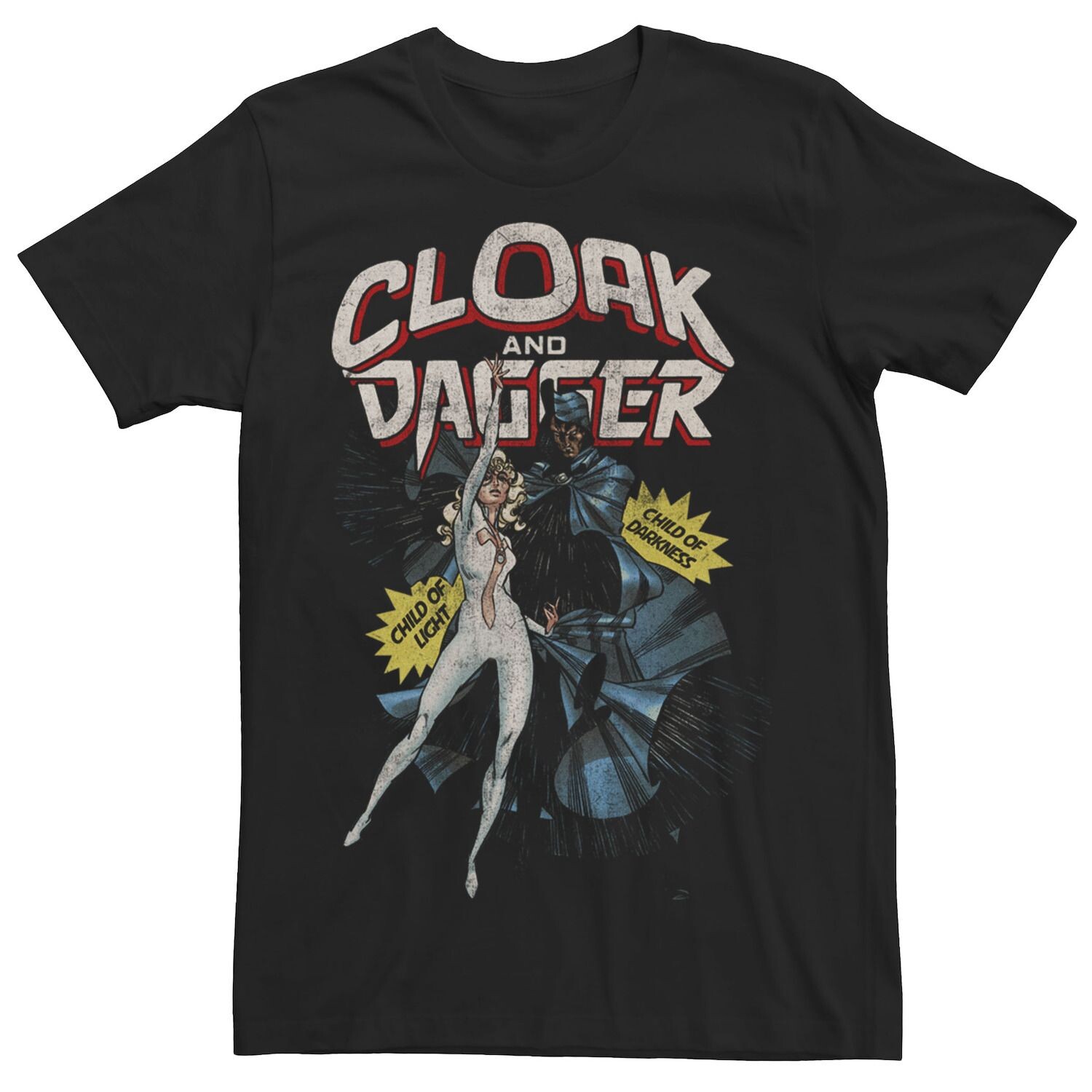 

Мужская футболка с рисунком Cloak & Dagger Child Of Darkness Marvel