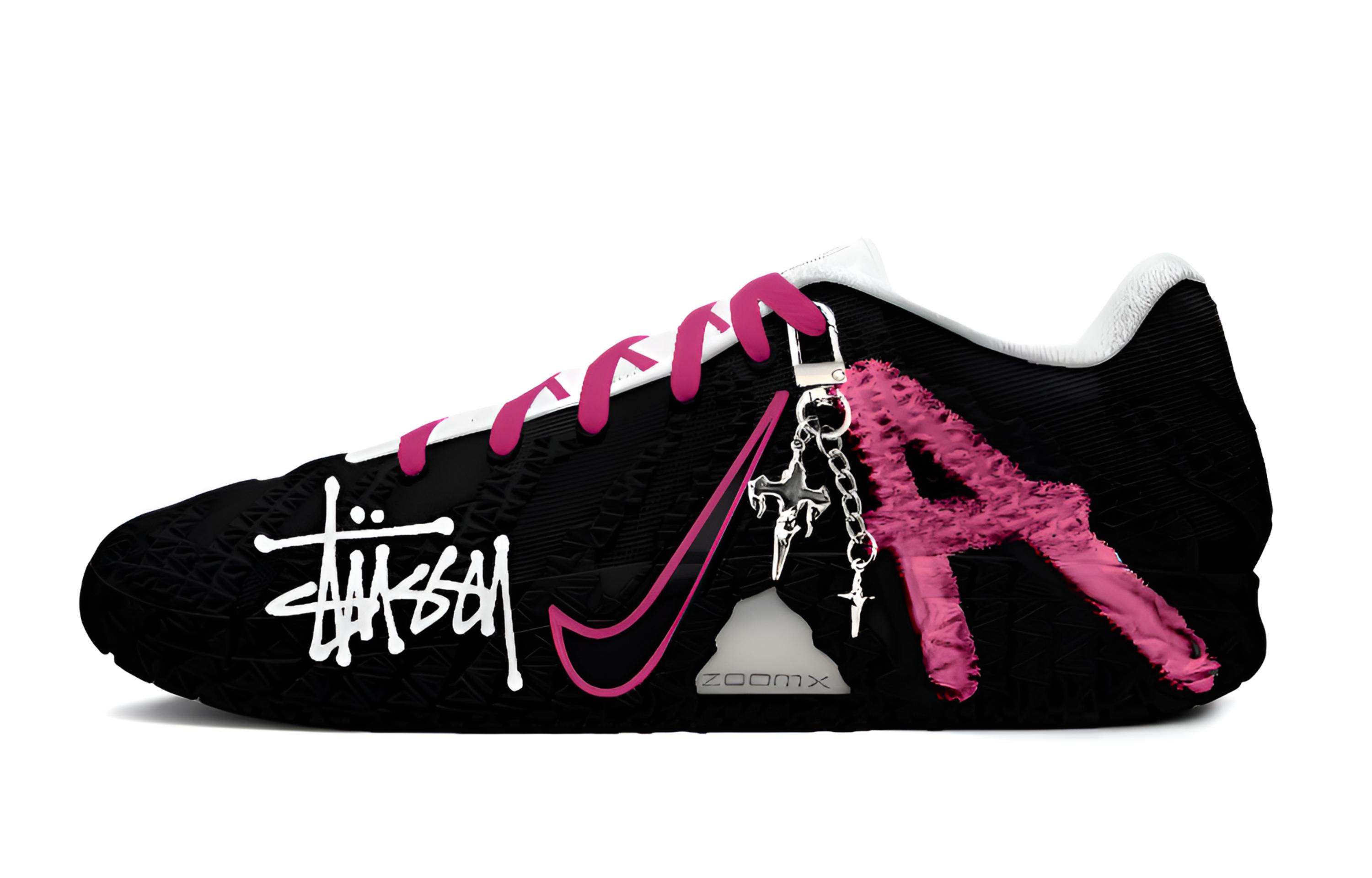 

Nike Кроссовки баскетбольные Ja Morant 3 Crimson Legend Cushioning Breathable Abrasion Resistant низкие мужские black pink