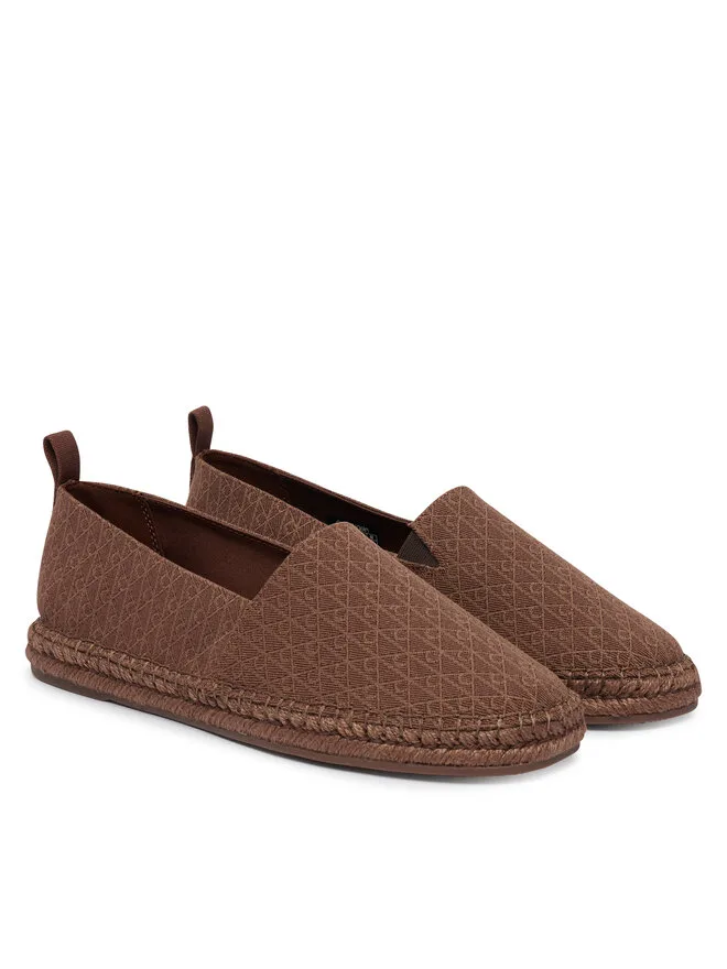 Calvin Klein Эспадрильи Espadrille Aop Cv HM0HM02231 коричневые — фото 2