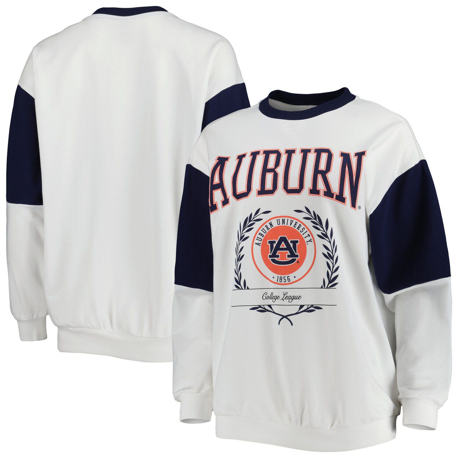 

Женский темно-синий пуловер Gameday Couture Auburn Tigers It's A Vibe, пуловер «летучая мышь»