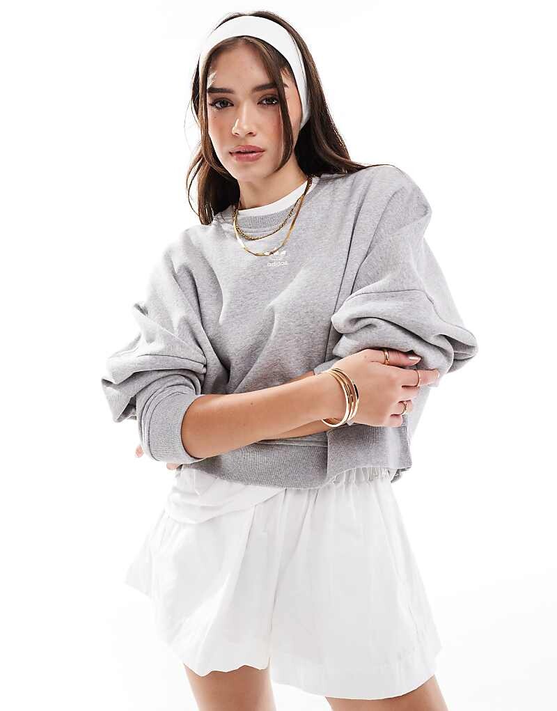 

adidas Originals – Essentials – Серая толстовка с круглым вырезом