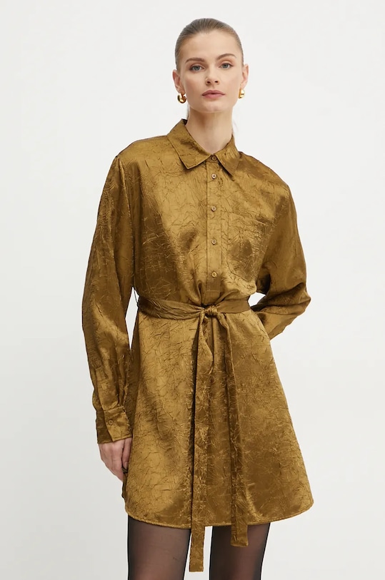

Платье Pinko, золотой