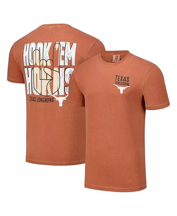 

Мужская и женская оранжевая футболка Texas Longhorns с гиперлокальной фразировкой Image One