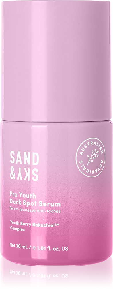 

Сыворотка Essentials Pro Youth Dark Spot Serum для борьбы с морщинами и пигментными пятнами Sand & Sky, 30 мл
