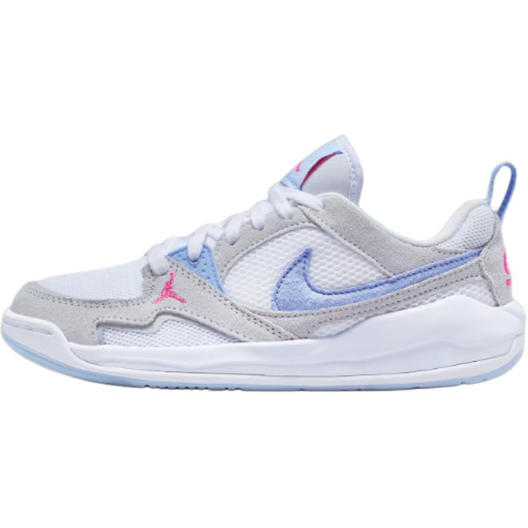 

Jordan Детские баскетбольные кроссовки CMFT Era Low Top, белые, синие, для подростков