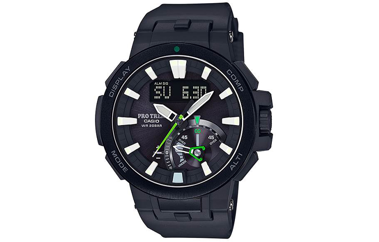 

CASIO Часы Men PRO TREK Black Watch PRW-7000-1A, Black Dial
