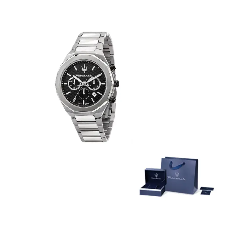 

Maserati Часы Wrist Watch Quartz Movement Stainless Steel Strap Black Dial Men's Watch, R8873642004