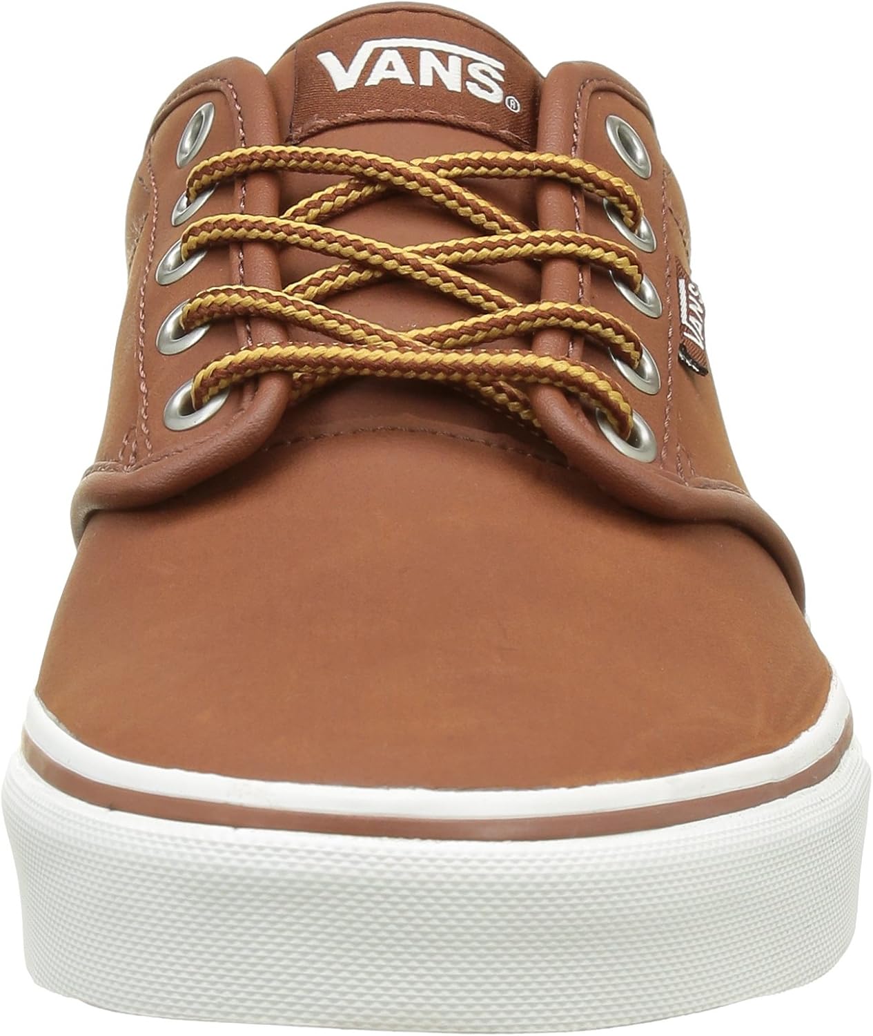 Vans мужские кроссовки Vn000tuy1861, (Leather)Brown/Mashmallow — фото 2