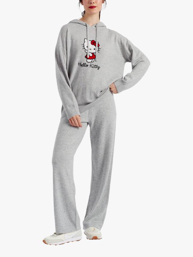 

Толстовка X Hello Kitty из шерсти и кашемира Chinti & Parker, Grey Marl