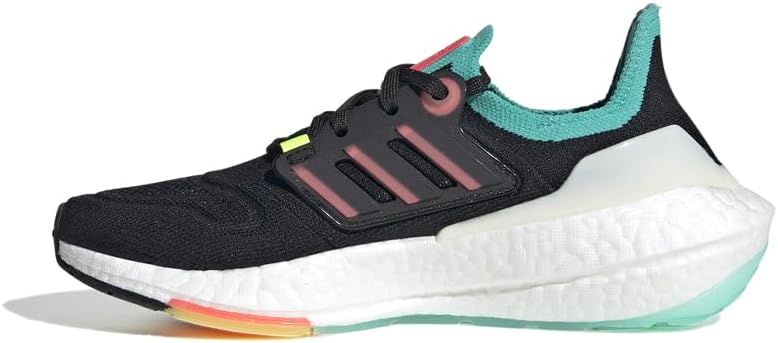 Кроссовки Adidas Ultraboost 22 для детей и подростков, черный/мятный — фото 3