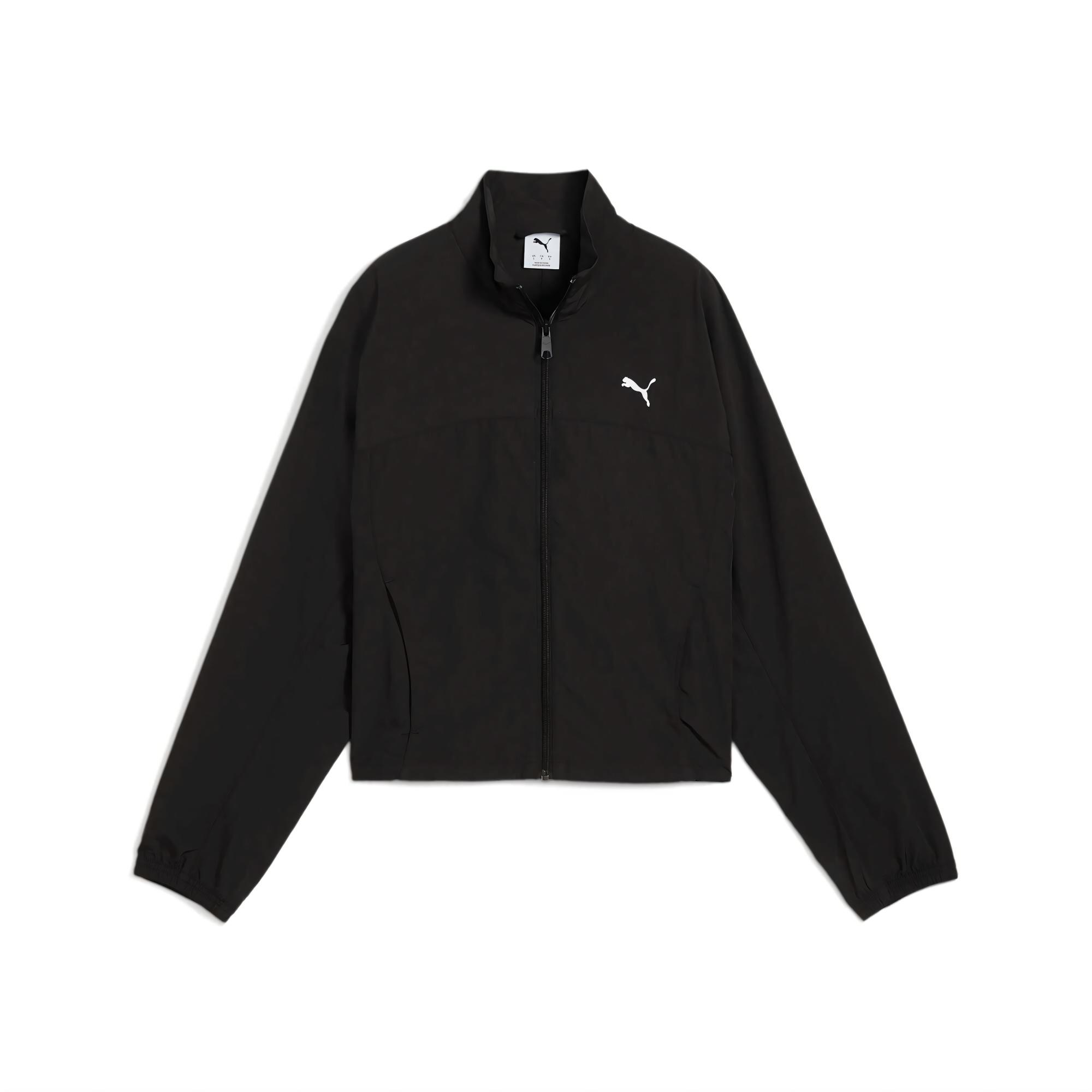 

PUMA Смелая женская оверсайз куртка на молнии, Black