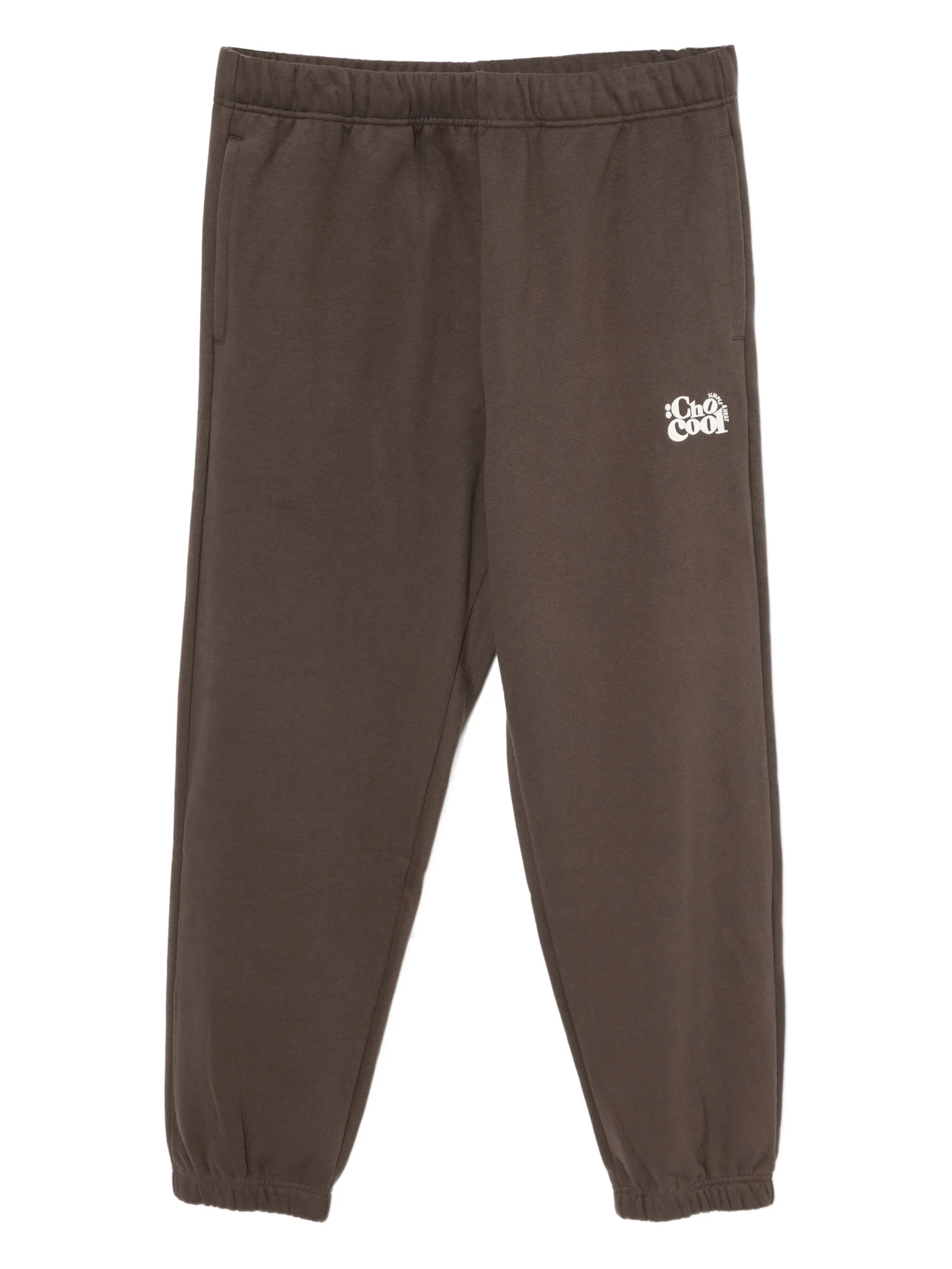 

Брюки с вышитым логотипом Chocoolate, коричневый
