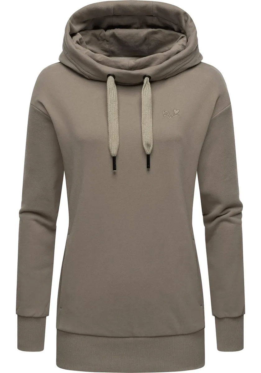 

Свитер с воротником-стойкой Ragwear "Йодис", модная толстовка с высоким воротником, коричневый