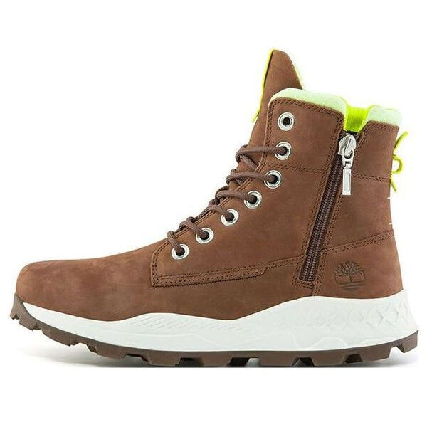 

Кроссовки brooklyn side zip boot 'dark purple' Timberland, фиолетовый