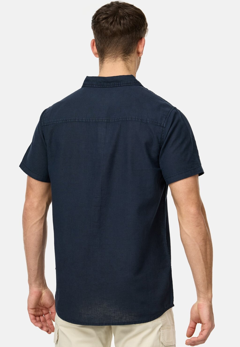 

Рубашка Kurzarm Ingunther INDICODE JEANS, темно-синяя
