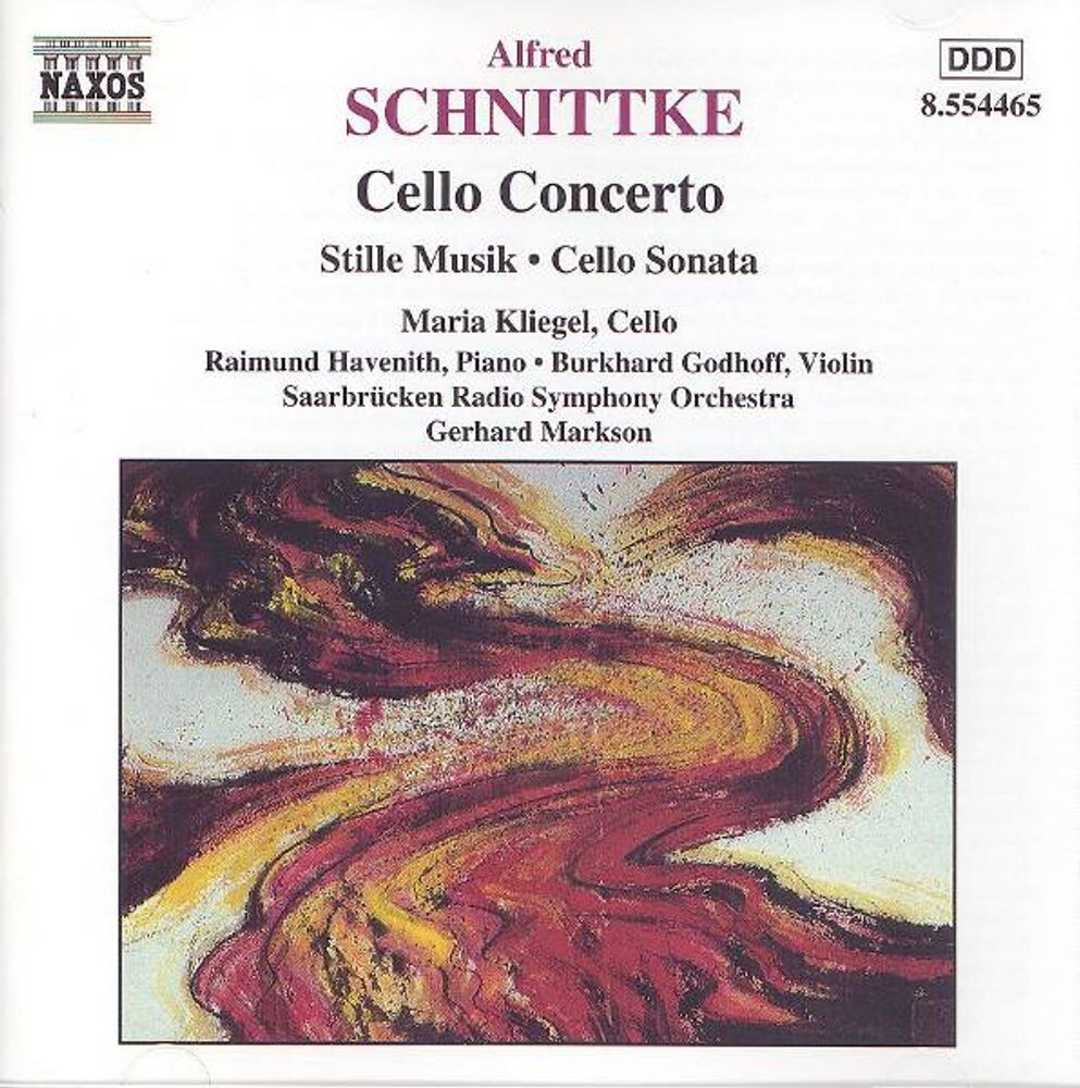 

Диск CD Schnittke: Cello Concerto / Cello Sonata [Import] - Alfred Schnittke, Maria Kliegel, Gerhard Markson, Saarbrücken Radio Symphony Orchestra