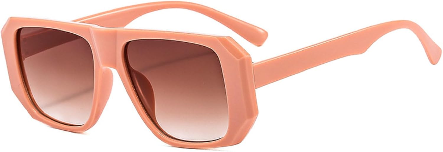 

Солнцезащитные очки Retro Bridges Square для женщин, модные солнцезащитные очки с леопардовым принтом, защита от УФ-излучения UV400 для мужчин, градиентные солнцезащитные очки Melrose, Pink