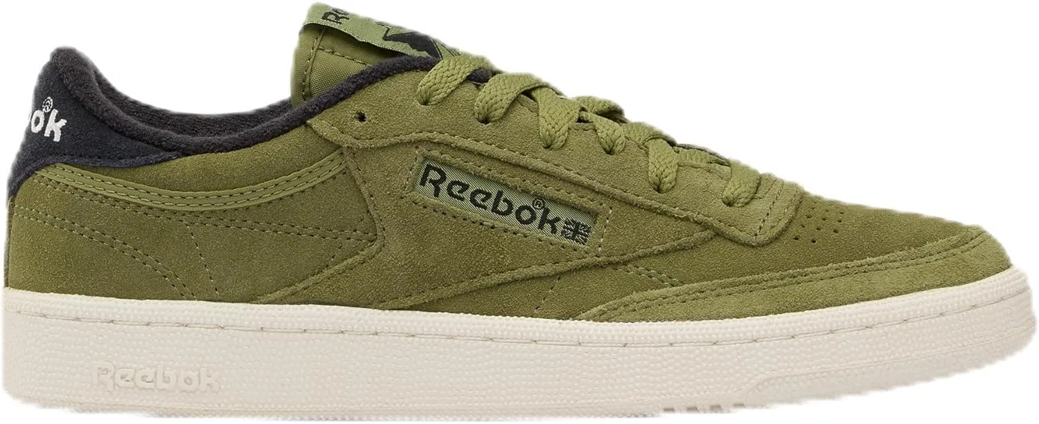 Кроссовки Reebok Unisex Club C 85 Vintage, Grittygreen Black Chalk