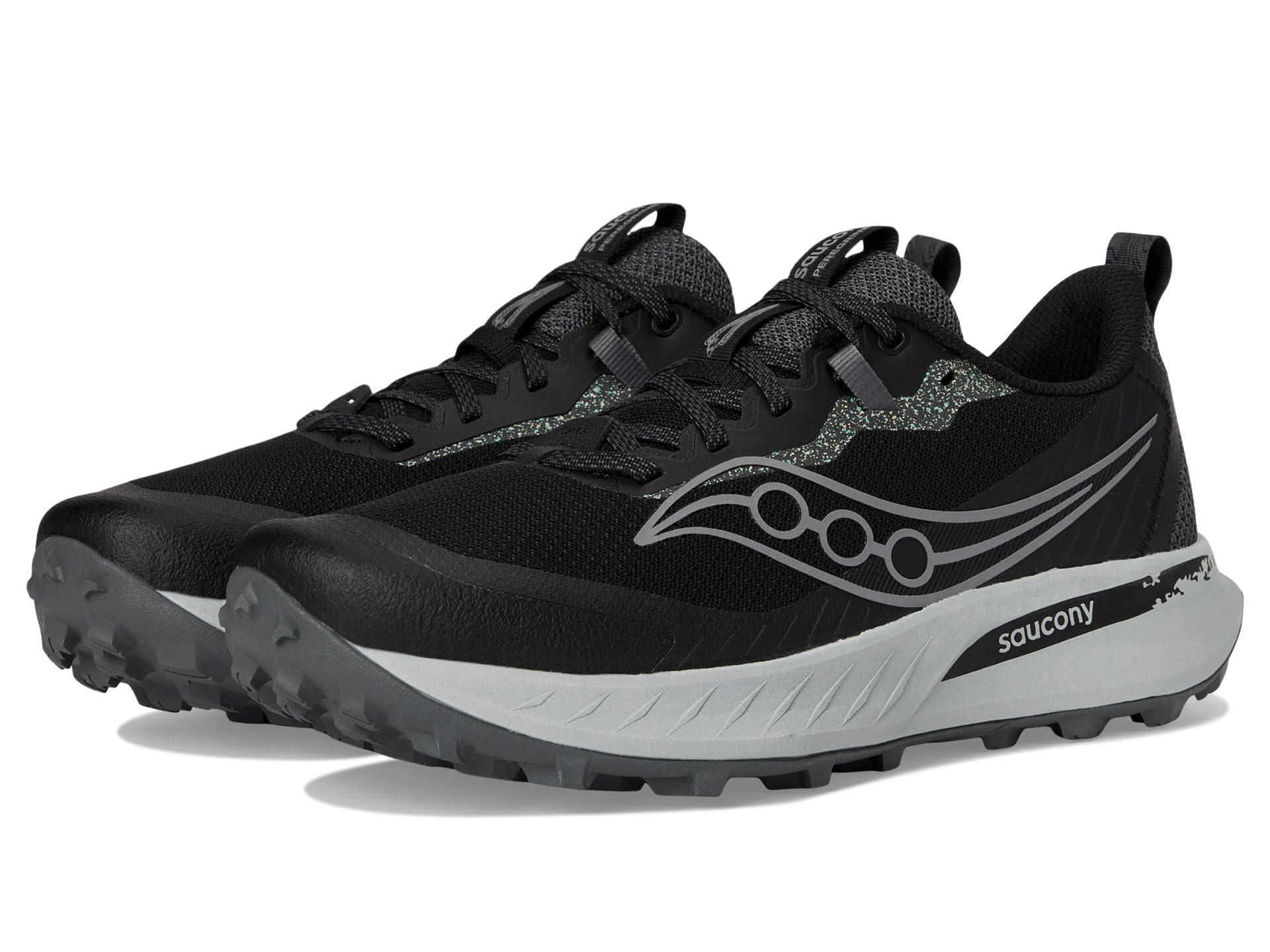 

Кроссовки Saucony Peregrine 15, цвет Black/Shadow