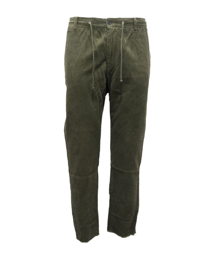 

Вельветовые брюки от кутюр в стиле «Алмада» Daniele Alessandrini, зеленый