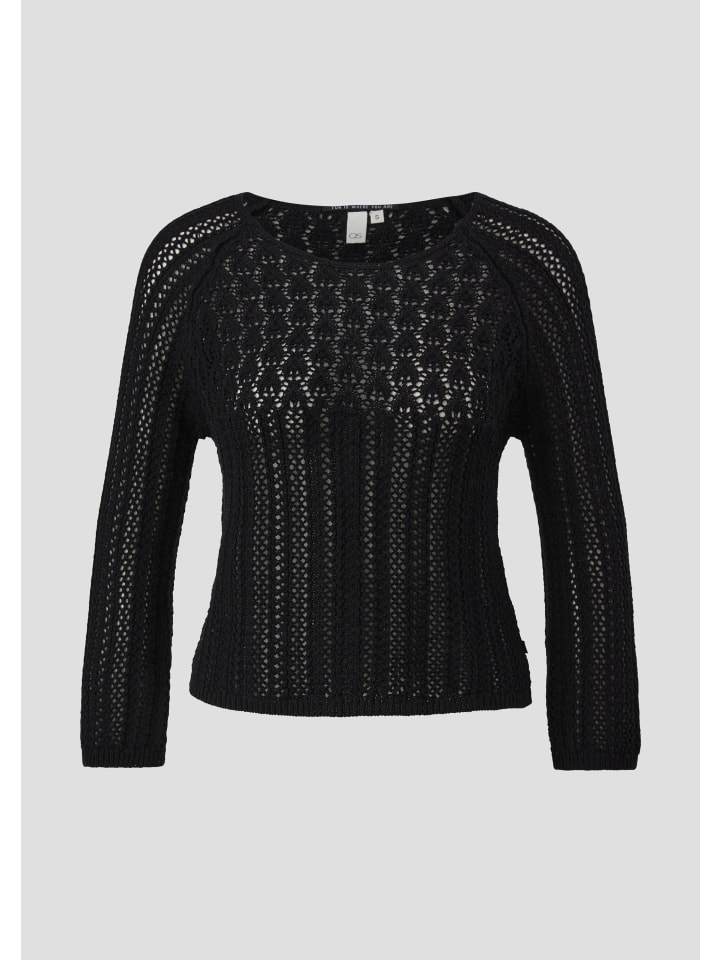 

Вязаный свитер в цвете 9999_черный QS