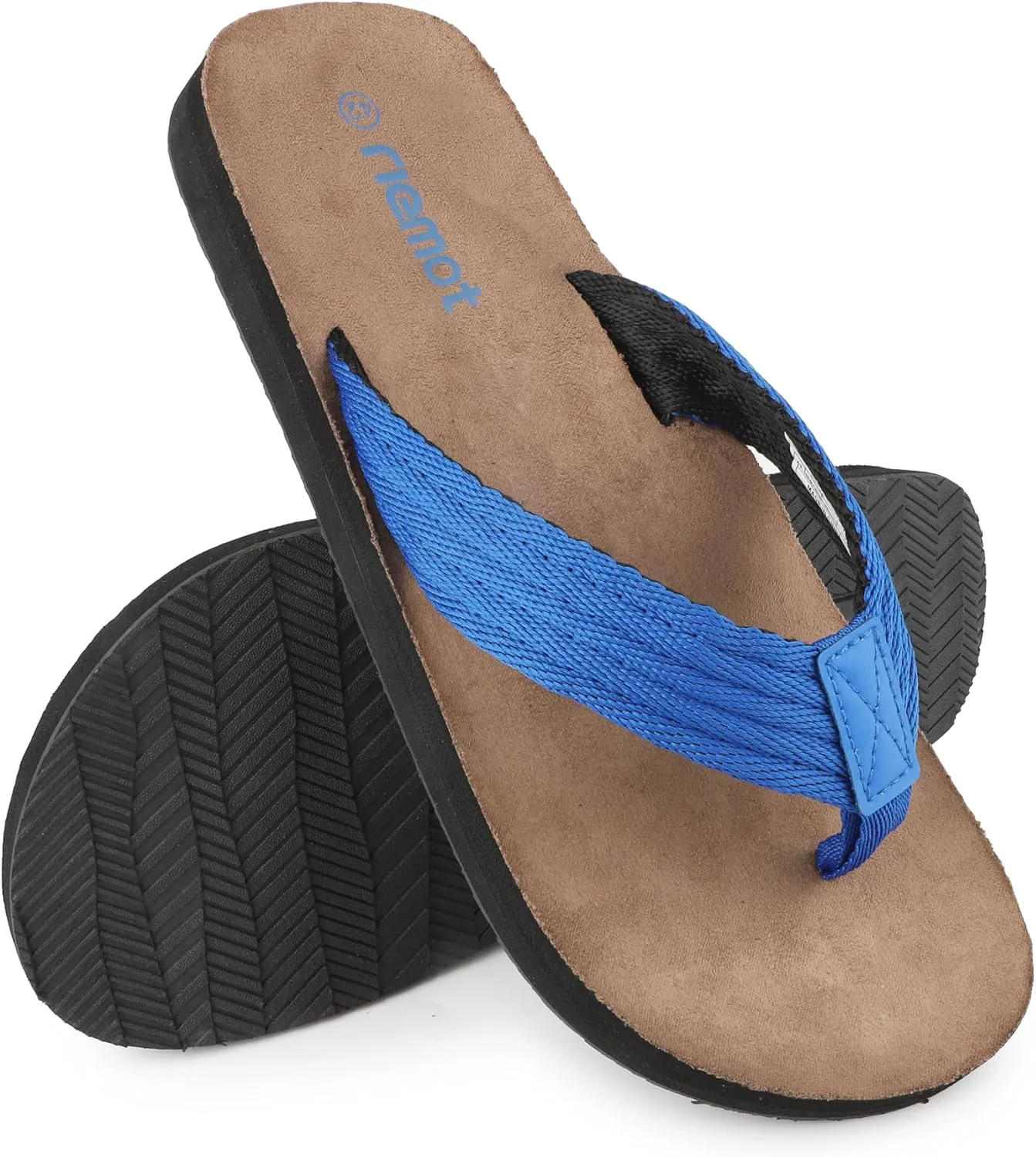 Шлепанцы riemot mens Chanclas Para Hombre, синий — фото 2