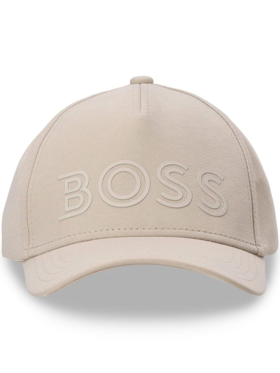 

BOSS хлопковая кепка с логотипом, нейтральный цвет