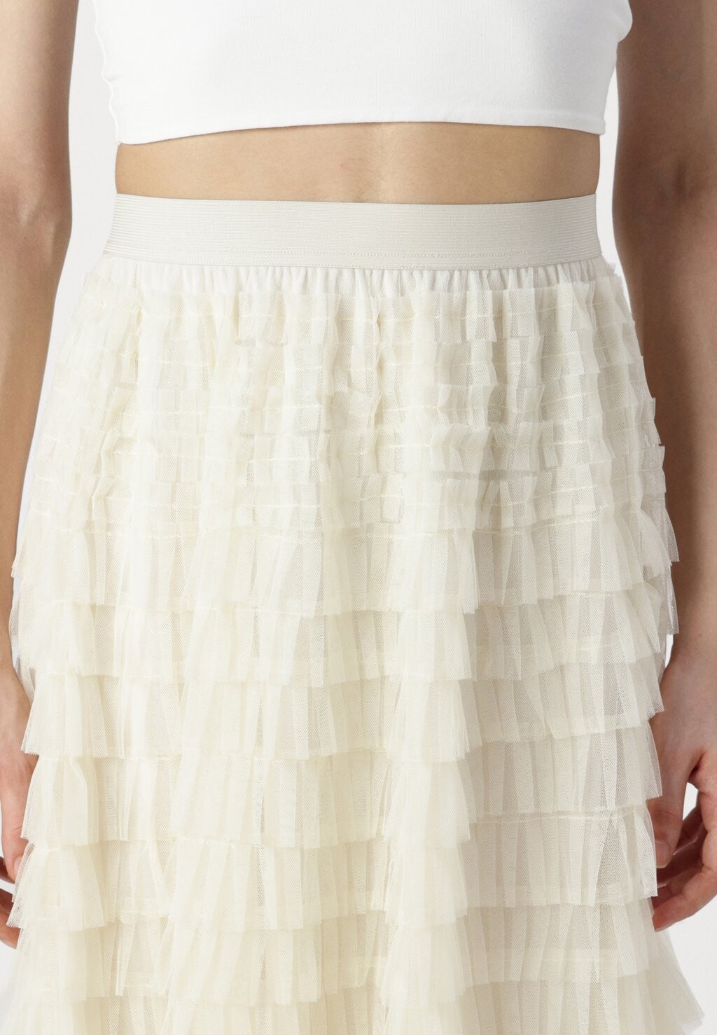 

Юбка А-силуэта YASFAIRY LONG SKIRT YAS, белый