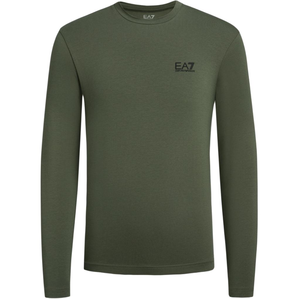 

Футболка мужская зеленая EA7 FW24 EMPORIO ARMANI
